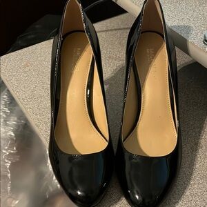 Michael Kors Shiny Black Heels